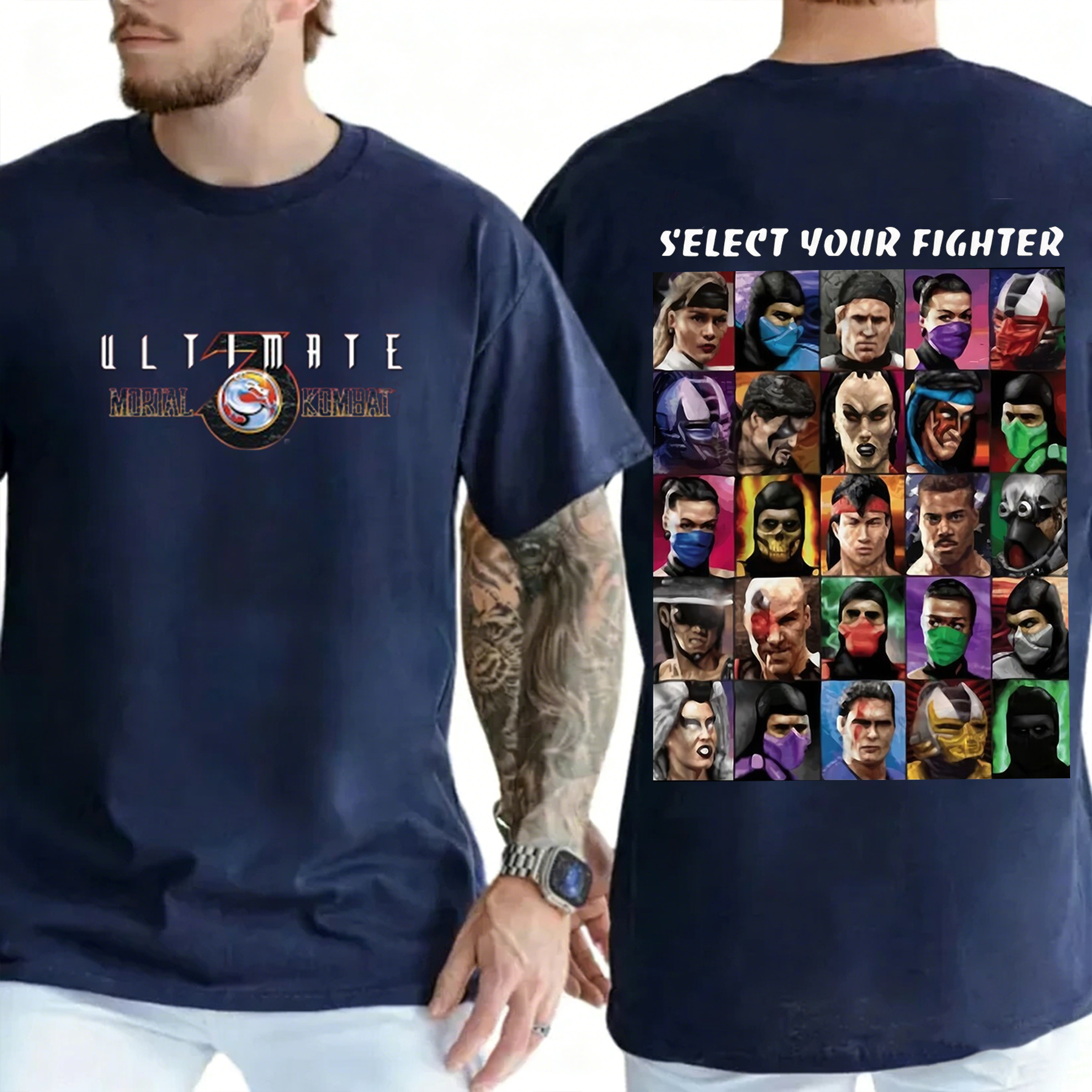 Ultimate Mortal Kombat 3 Oversized T-shirt/Crewneck/Hoodie