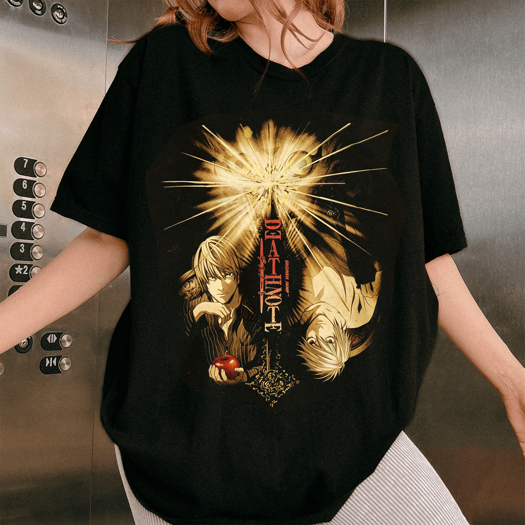 Death Note Anime Oversized T-shirt/Crewneck/Hoodie
