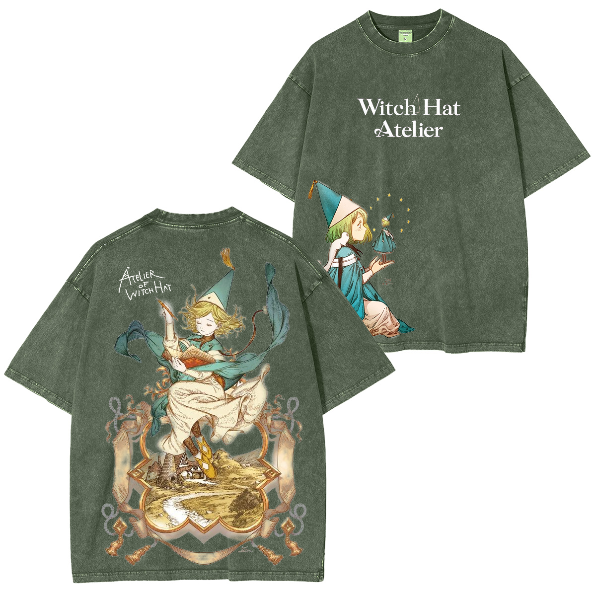 Witch Hat Atelier Oversized Unisex Washed T-Shirt