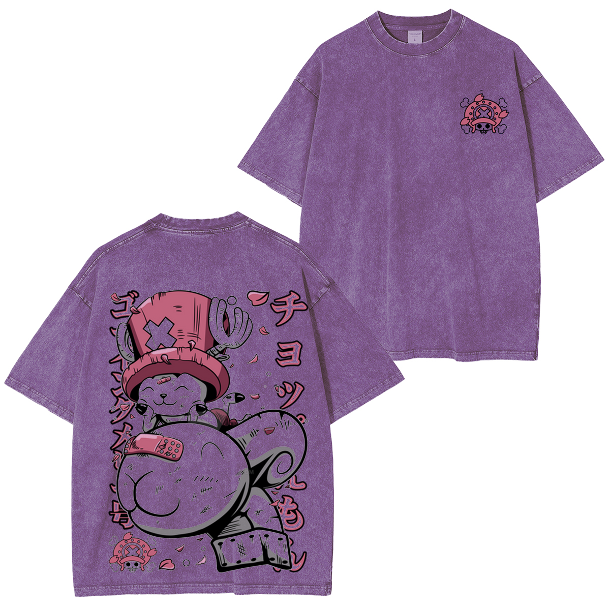One Piece Tony Tony Chopper Vintage Washed T-shirt/Crewneck/Hoodie