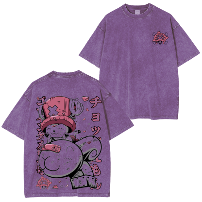 One Piece Tony Tony Chopper Vintage Washed T-shirt/Crewneck/Hoodie