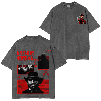 Red Dead Redemption 2  Unisex Washed T-Shirt