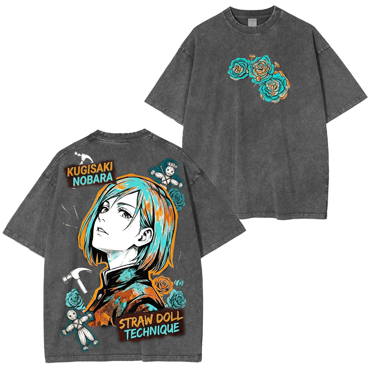 Nobara Kugisaki Jujutsu Kaisen Unisex Washed T-Shirt