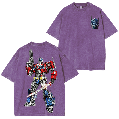 Optimus Prime Vintage Washed T-shirt/Crewneck/Hoodie