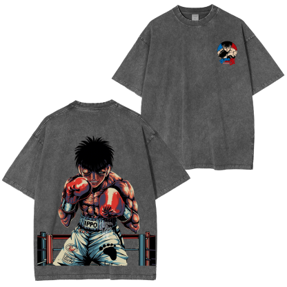 Hajime no Ippo Unisex Washed T-Shirt