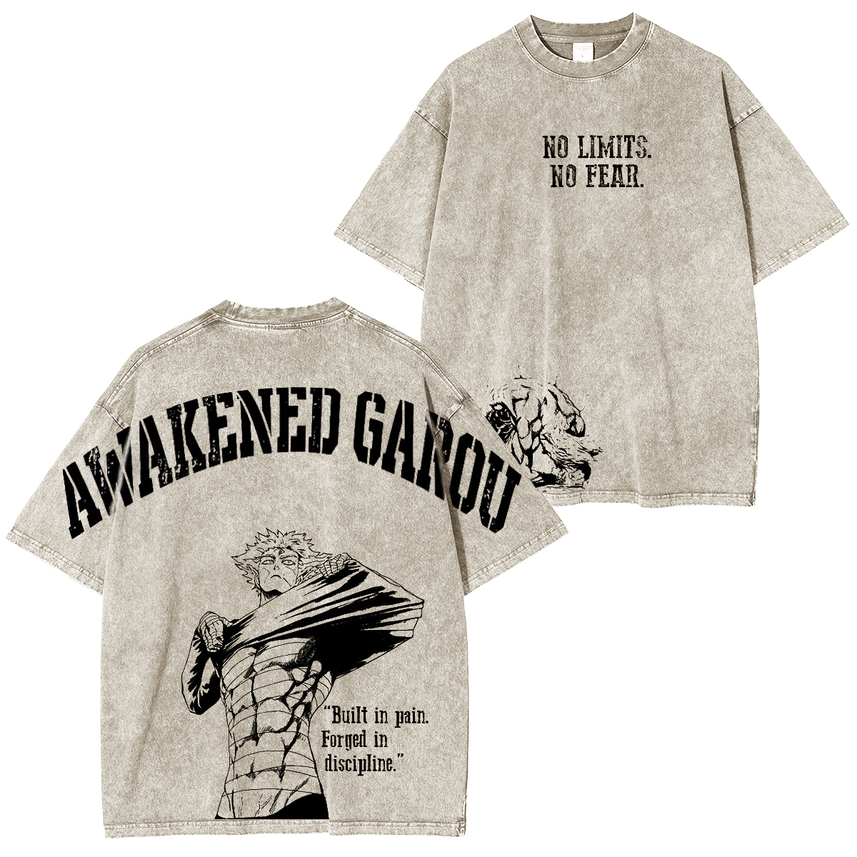 One Punch Man Vintage Washed T-shirt/Crewneck/Hoodie