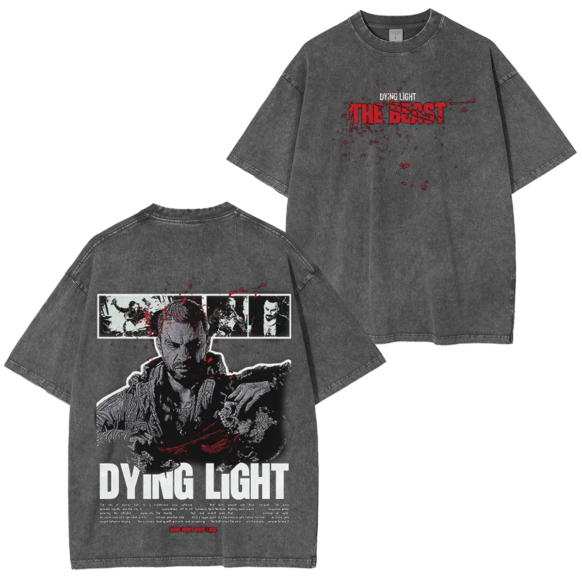 Dying Light - The Beast Unisex Washed T-Shirt