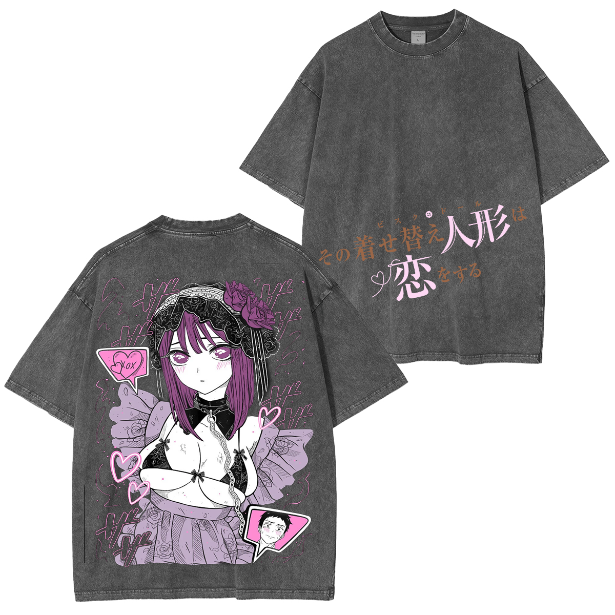 Marin Kitagawa My Dress Up Darling Anime Unisex Washed T-Shirt