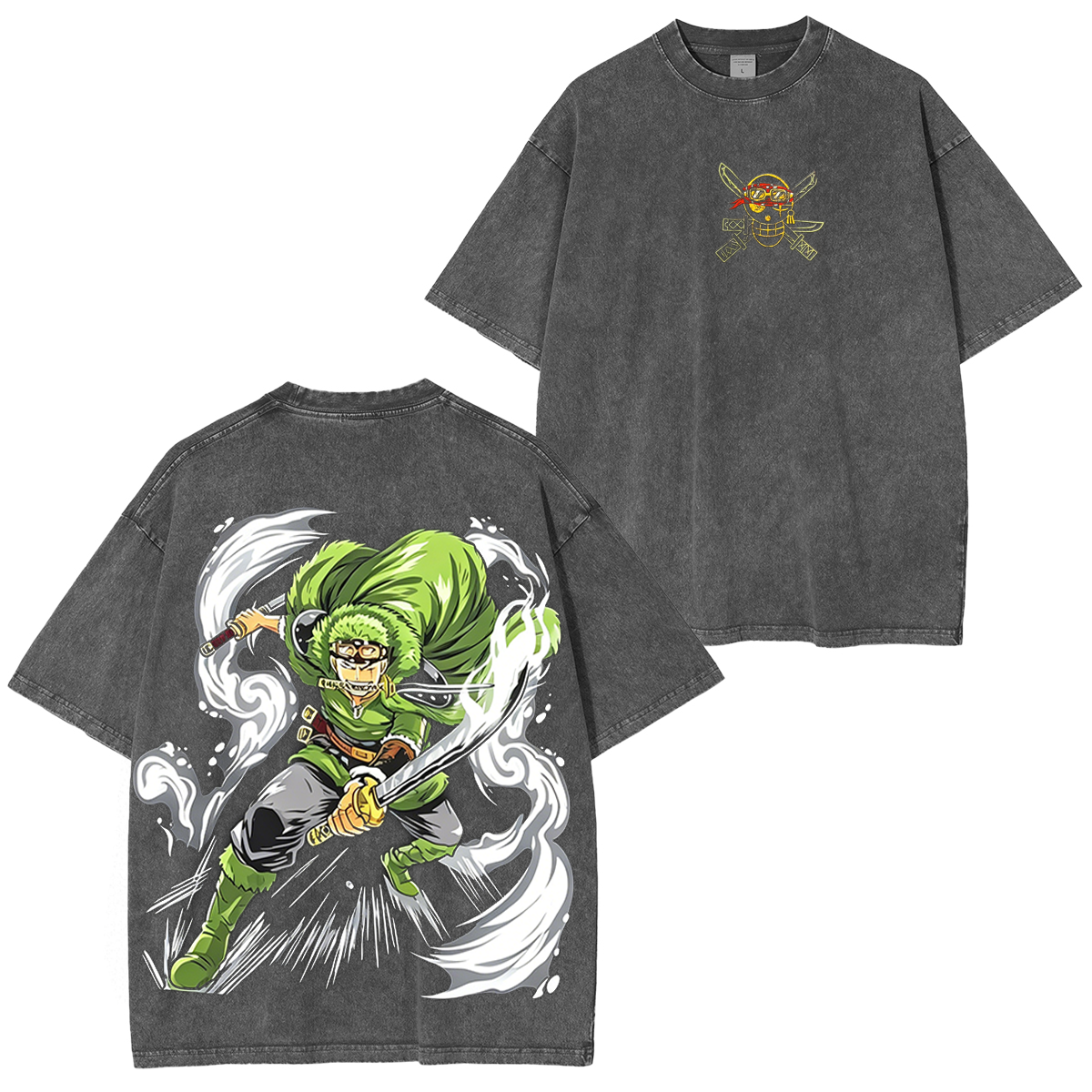One Piece Unisex Washed T-Shirt