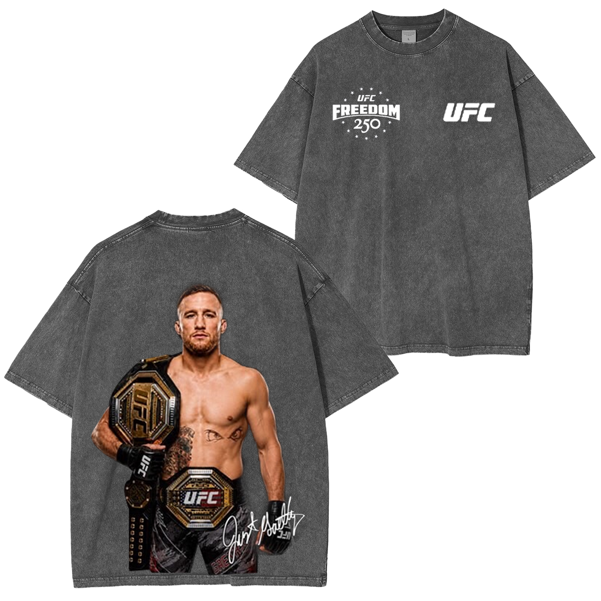 UFC Freedom 250 Unisex Washed T-Shirt