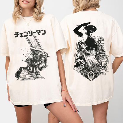 Chainsaw Man Anime Unisex Shirts/Crewneck/Hoodie
