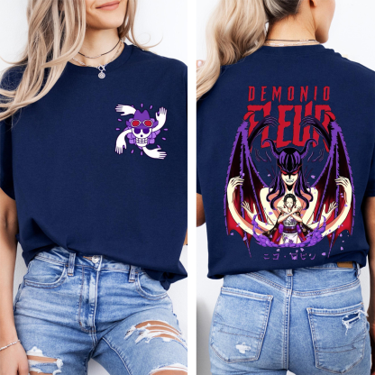 One Piece Nico Robin Demonio Fleur Oversized T-shirt/Crewneck/Hoodie