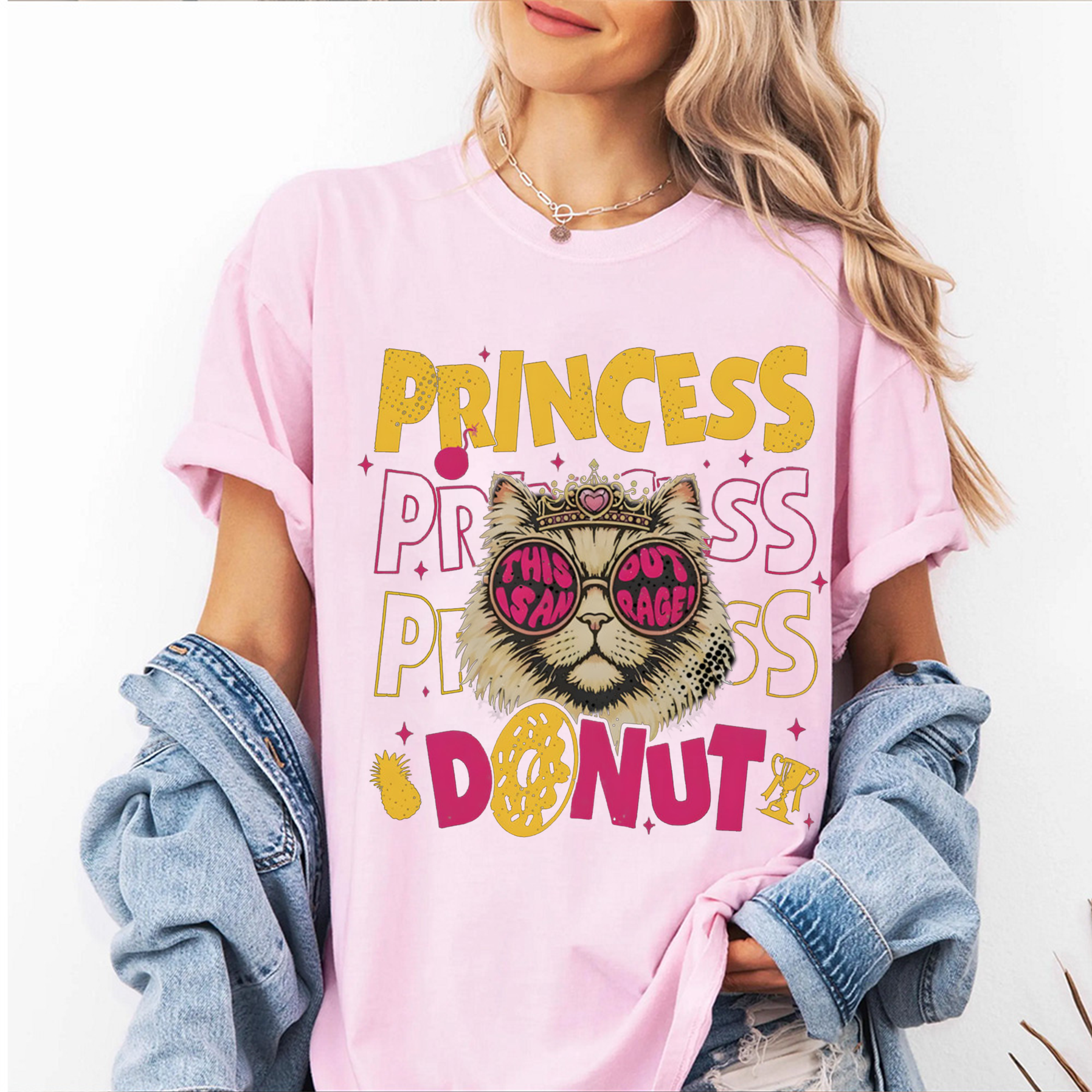Princess Donut Posters and Art Prints for Sale Unisex Shirts/Crewneck/Hoodie