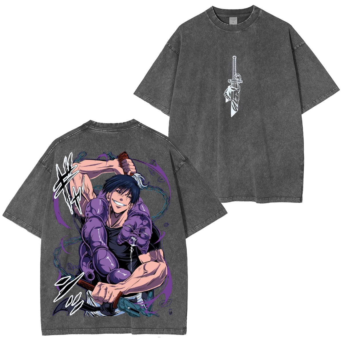 Jujutsu Kaisen Toji Fushiguro Anime Oversized T-shirt/Crewneck/Hoodie
