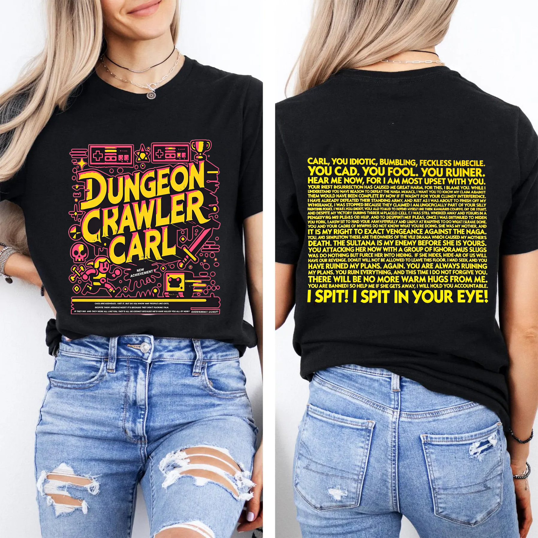 Dungeon Crawler Oversized T-shirt/Crewneck/Hoodie
