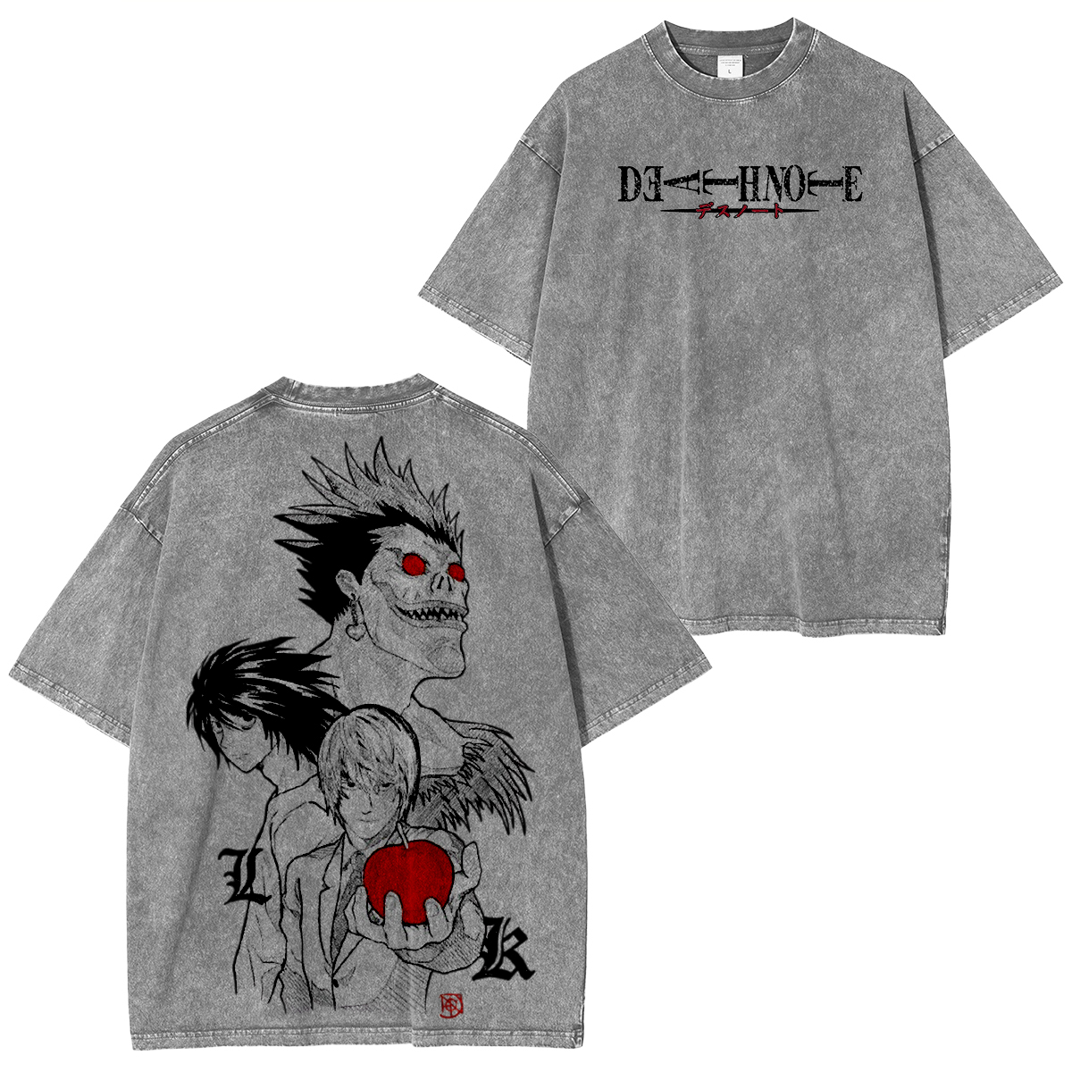 Death Note Unisex Washed T-Shirt