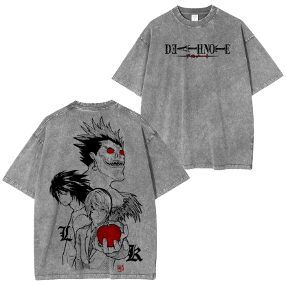 Death Note Unisex Washed T-Shirt