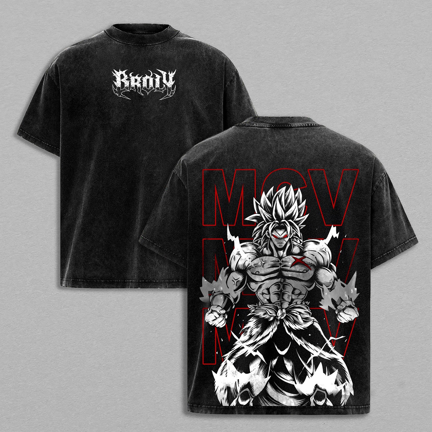 Broly? ?Dragon Ball Washed T-shirt/Crewneck/Hoodie