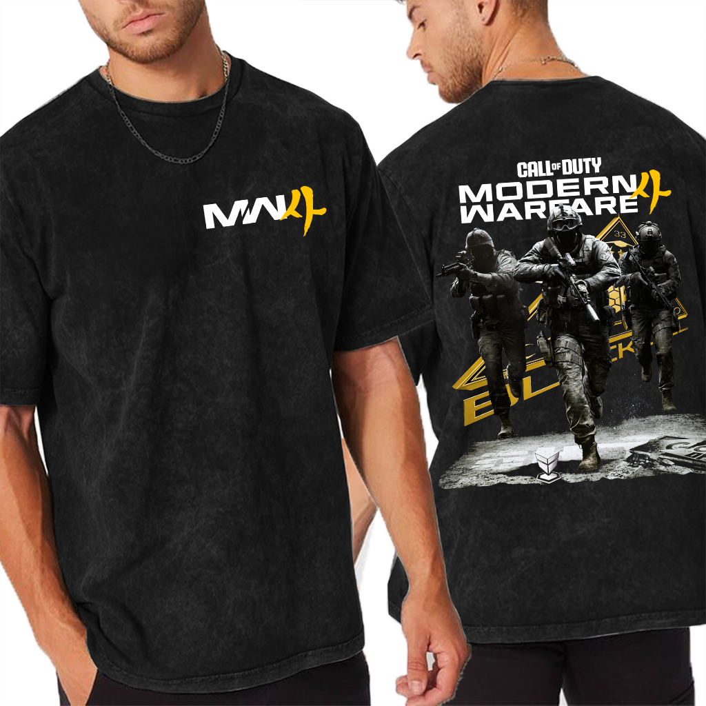 Call of Duty Modern Warfare 4 Unisex Washed T-Shirt