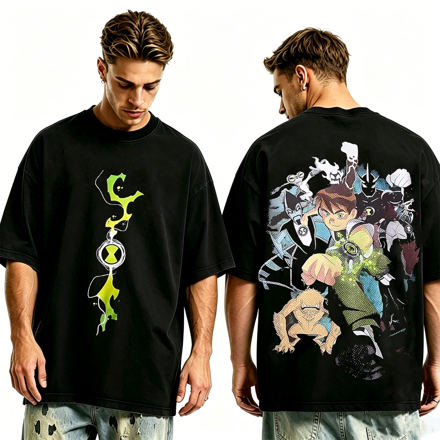 Ben 10  Washed T-shirt/Crewneck/Hoodie