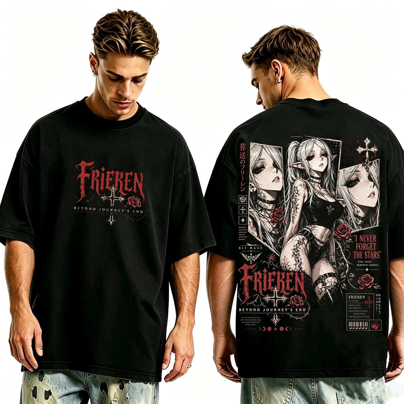 Frieren Washed T-shirt/Crewneck/Hoodie