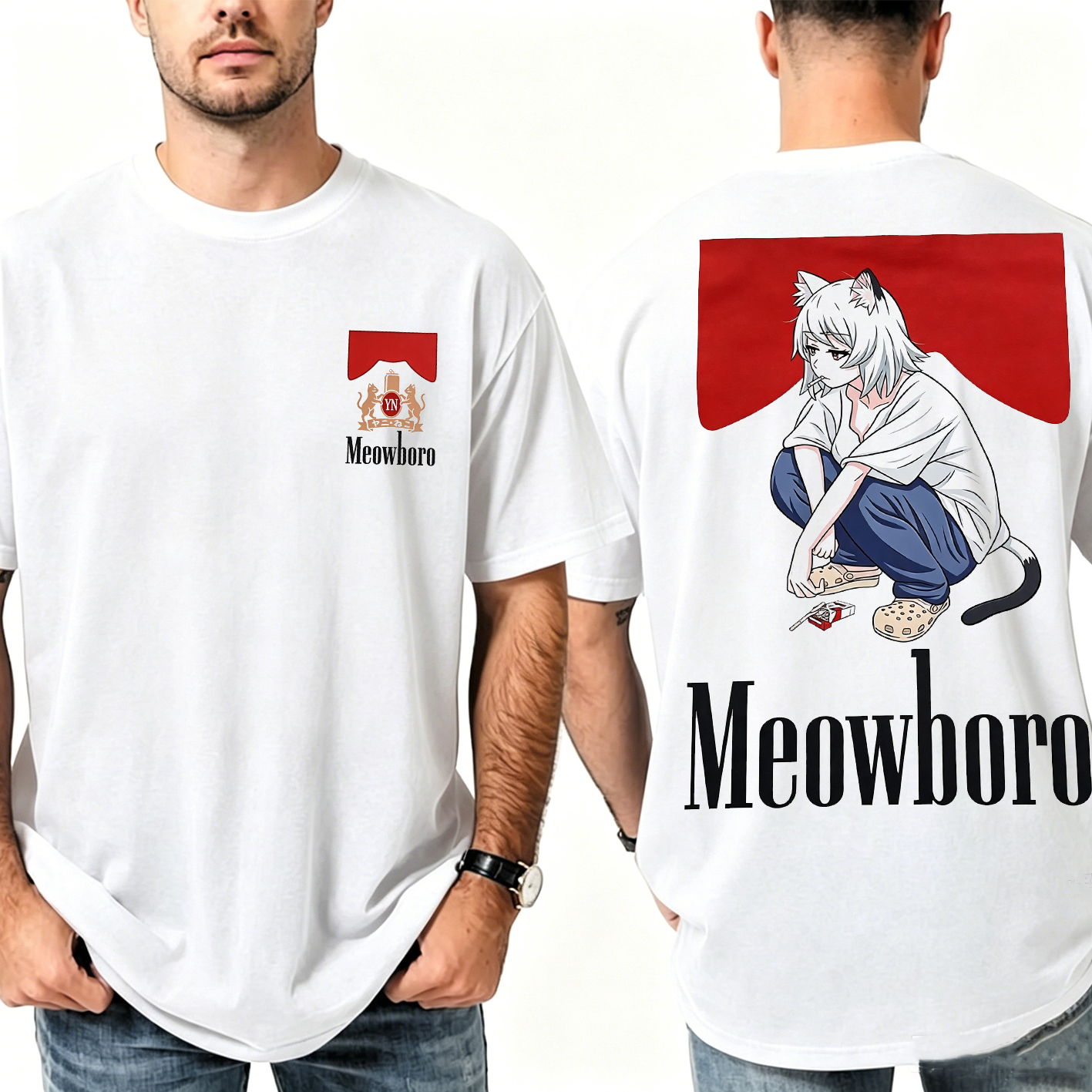 Meowboro Unisex T-shirt/Crewneck/Hoodie