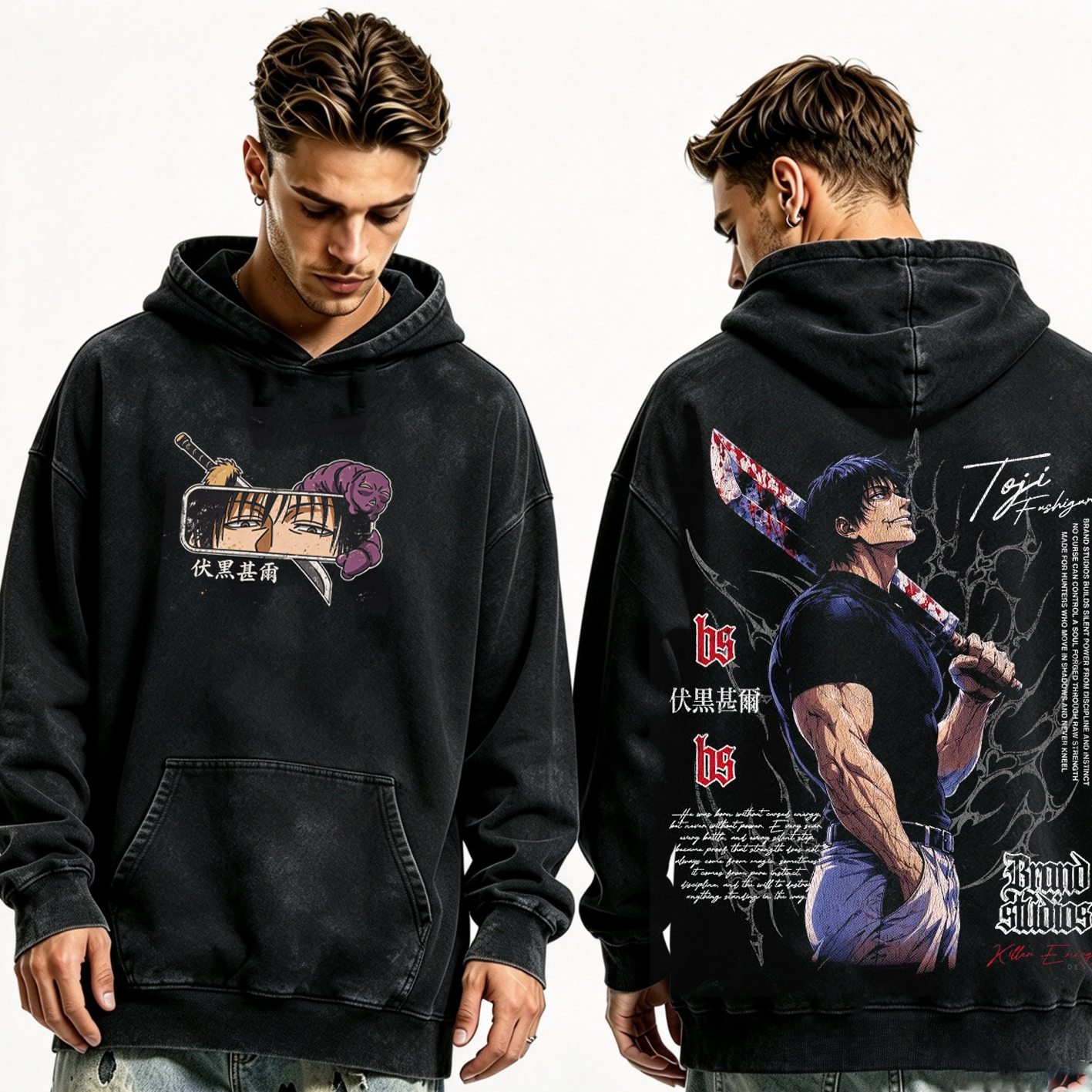 Toji Fushiguro Oversized T-shirt/Crewneck/Hoodie