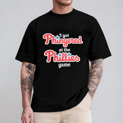 I Got Phingered At The Phillies Game Shirt