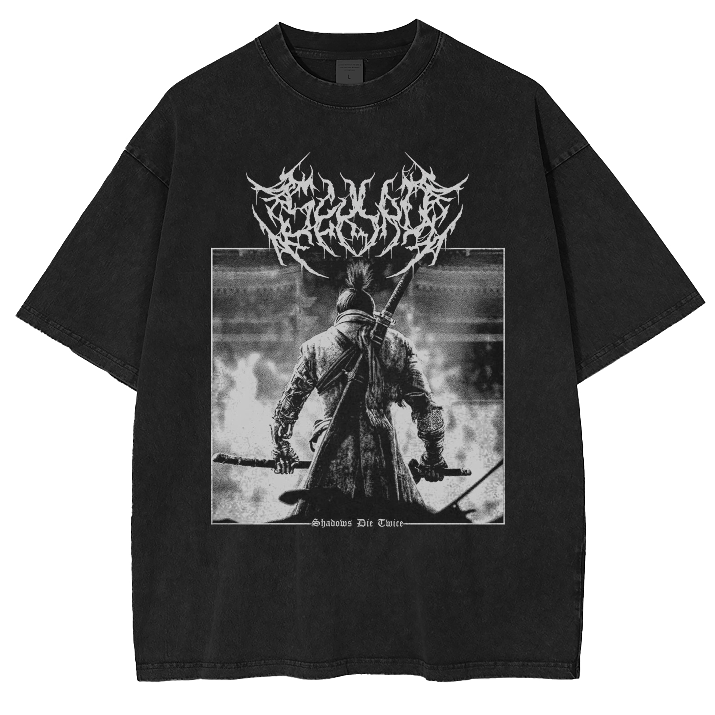Sekiro: Shadows Die Twice Vintage Unisex Washed T-Shirt