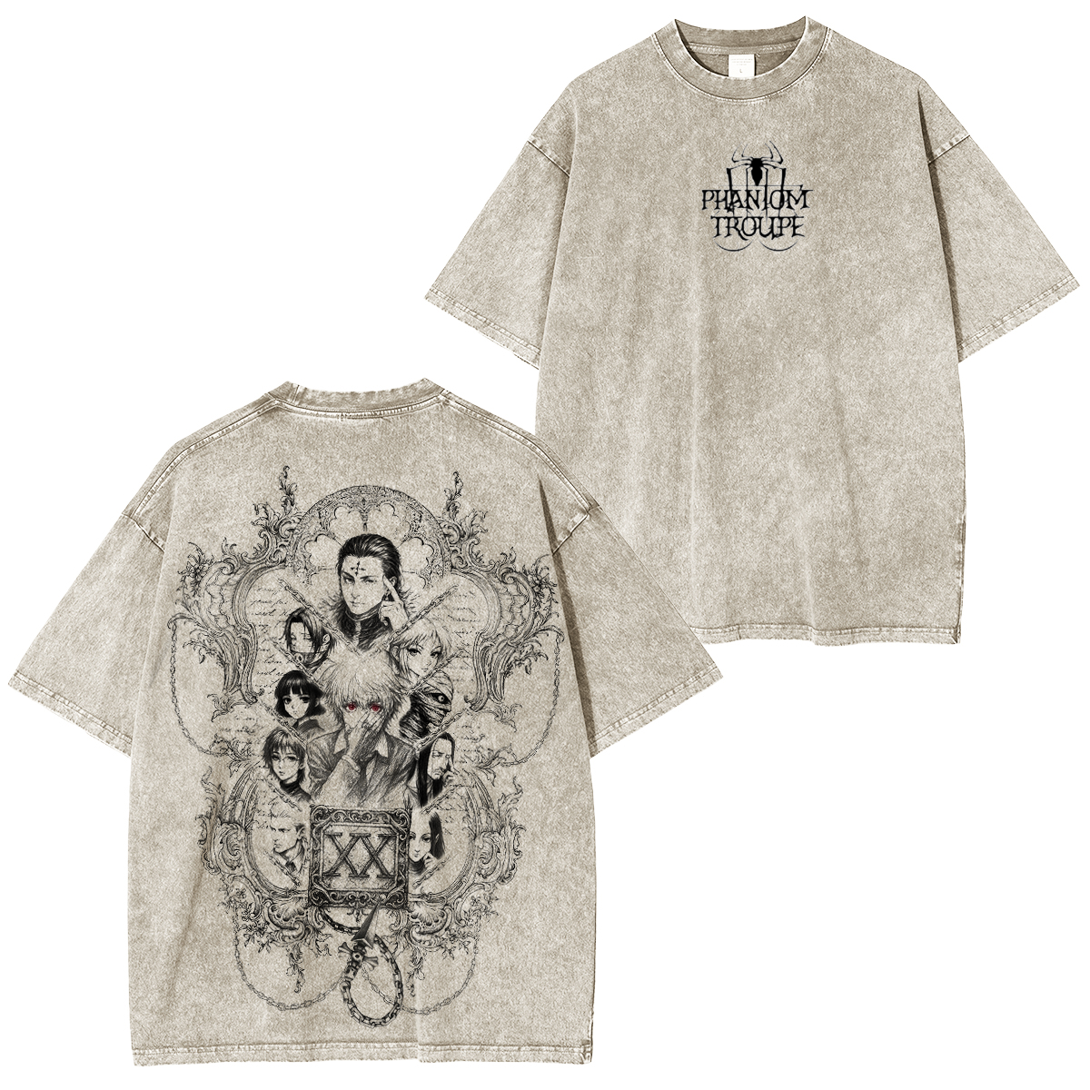 Shizuku HunterxHunter Unisex Washed T-Shirt