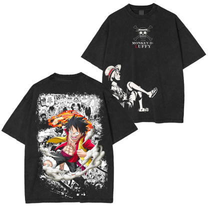 One Piece  VintageOversized Tee