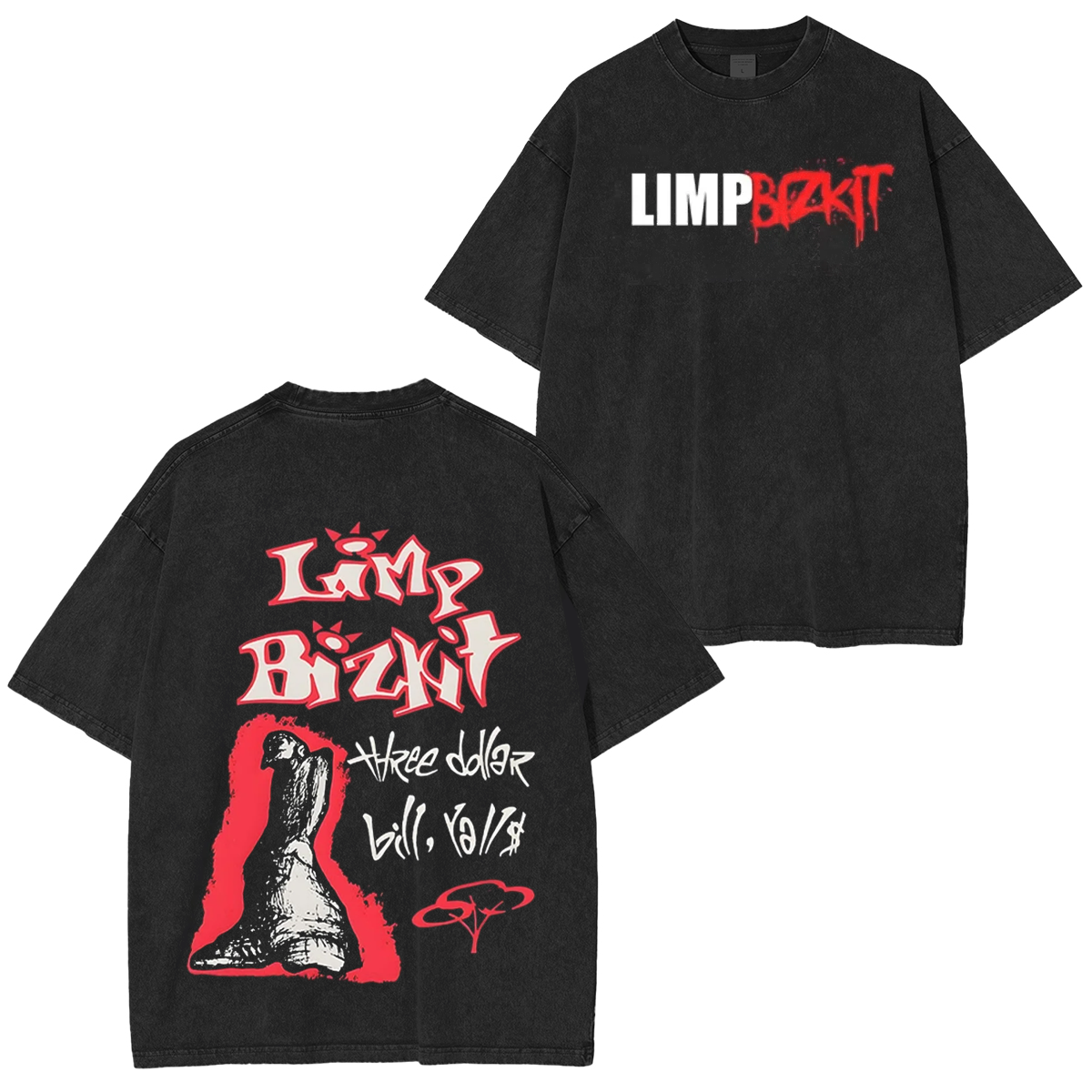 Limp Bizkit Unisex Washed T-Shirt