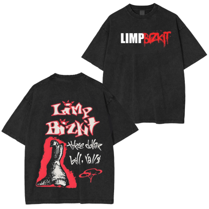 Limp Bizkit Unisex Washed T-Shirt