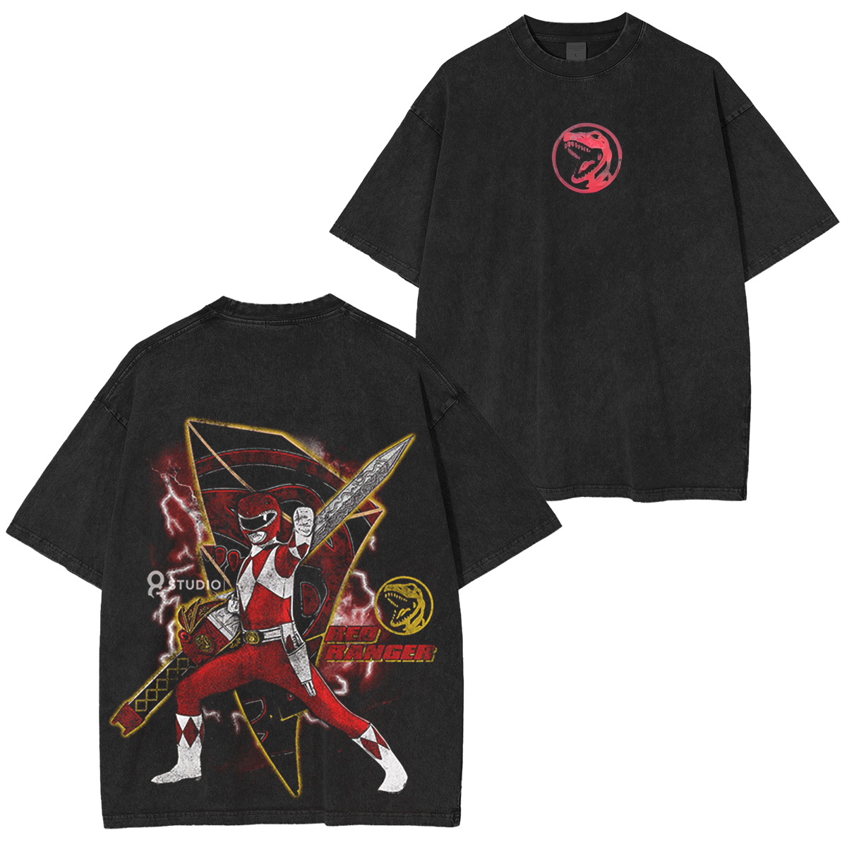 Time Force Power Rangers Vintage T Shirt