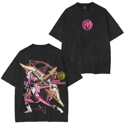 Bernadette Pink Ranger Vintage T Shirt