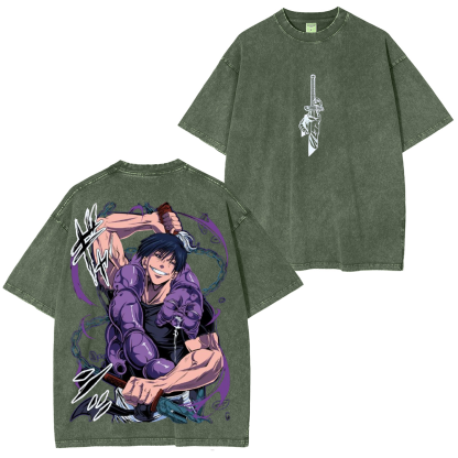 Jujutsu Kaisen Toji Fushiguro Anime Oversized T-shirt/Crewneck/Hoodie
