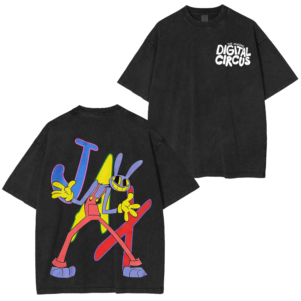 The Amazing Digital Circus Jax Mineral Washed Unisex T-Shirt