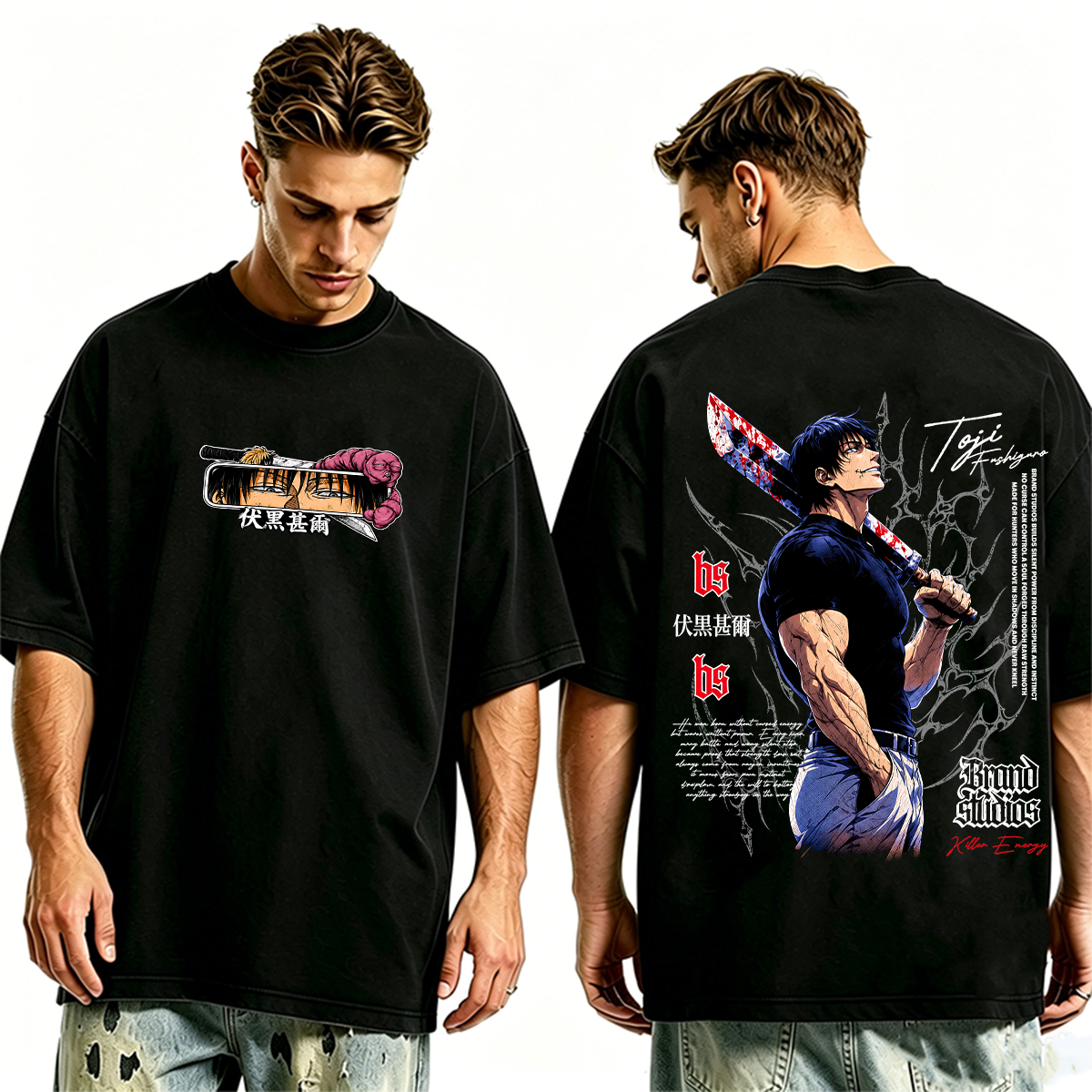 Toji Fushiguro Oversized T-shirt/Crewneck/Hoodie