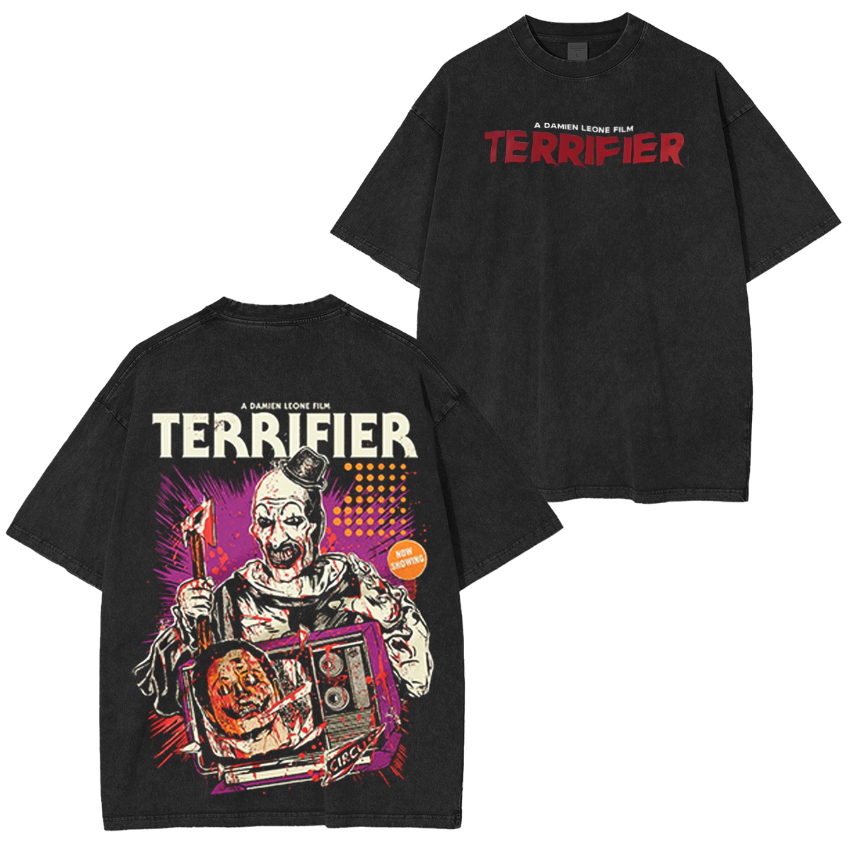 Terrifier "Art The Clown" Horror Movie T-Shirt