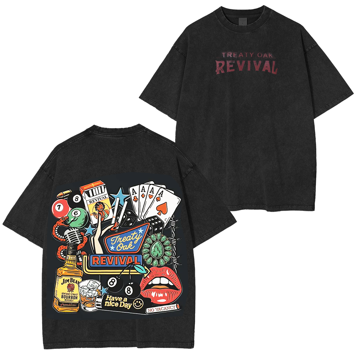 Vegas Unisex Crewneck Oversized Shirt