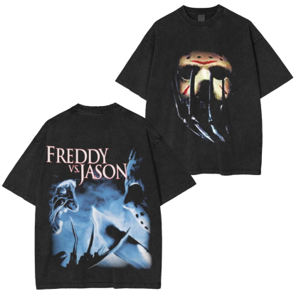 Friday the 13th horror movie American style Oversized Shirt