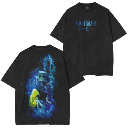 Vintage Little Nightmares Men Vintage Washed T-shirt/Crewneck/Hoodie