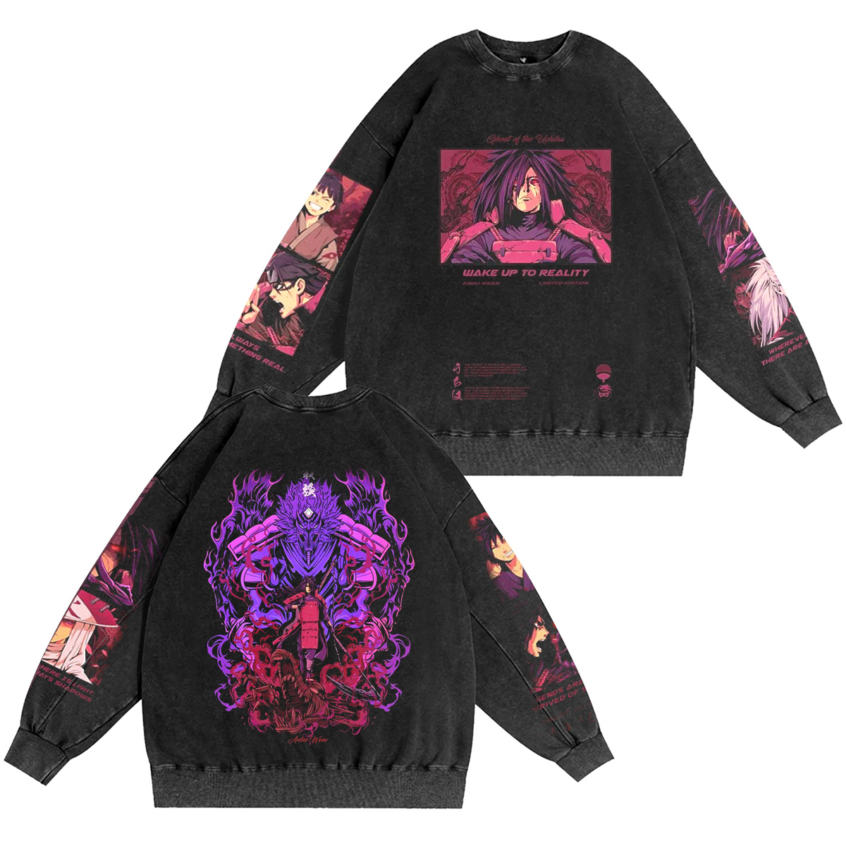 MADARA Oversized Washed T-shirt/Crewneck/Hoodie