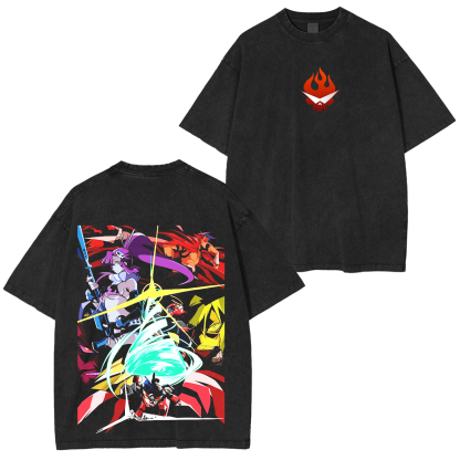 Tengen Toppa Gurren Lagann Washed T-Shirt