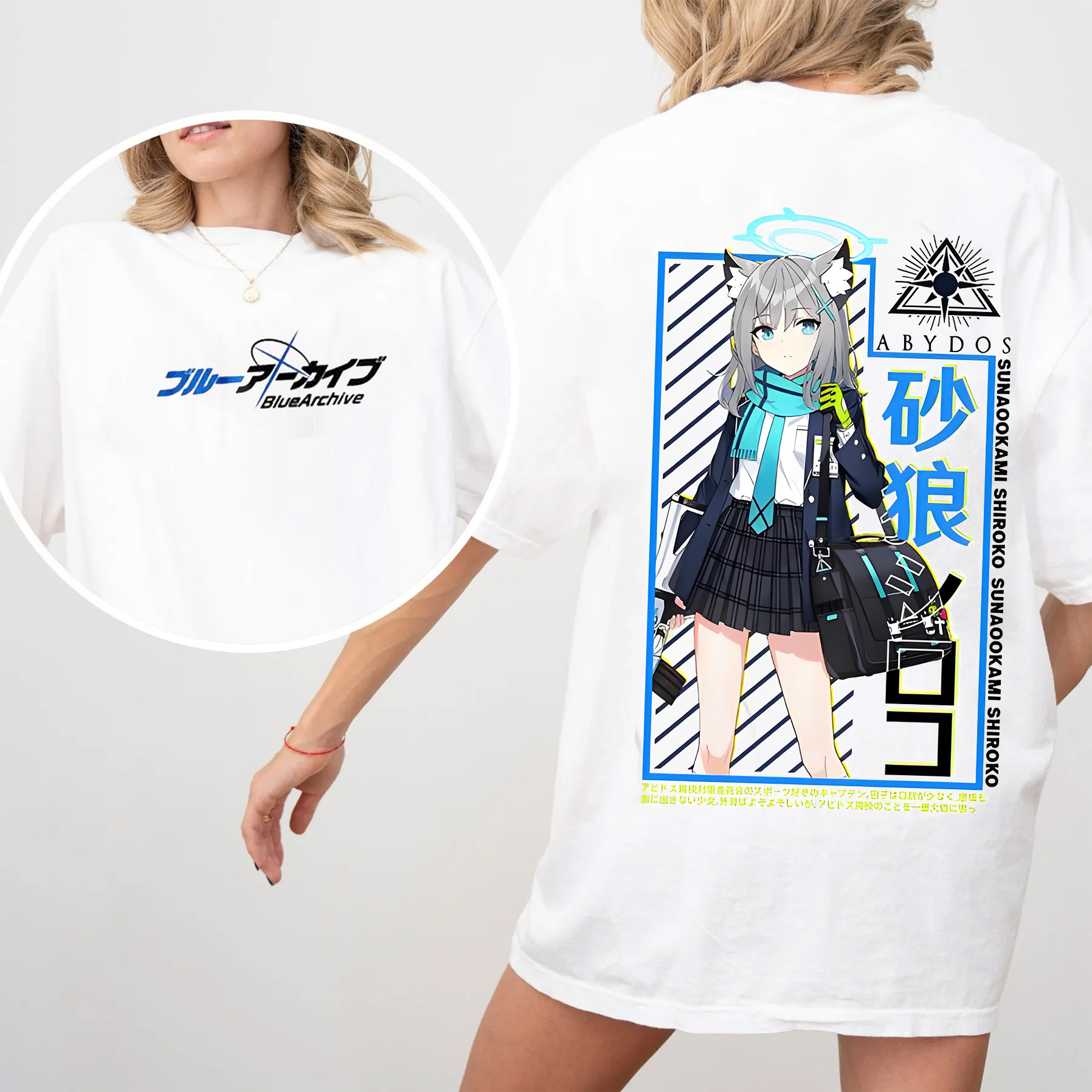 Blue Archive Unisex Shirt/Crewneck/Hoodie