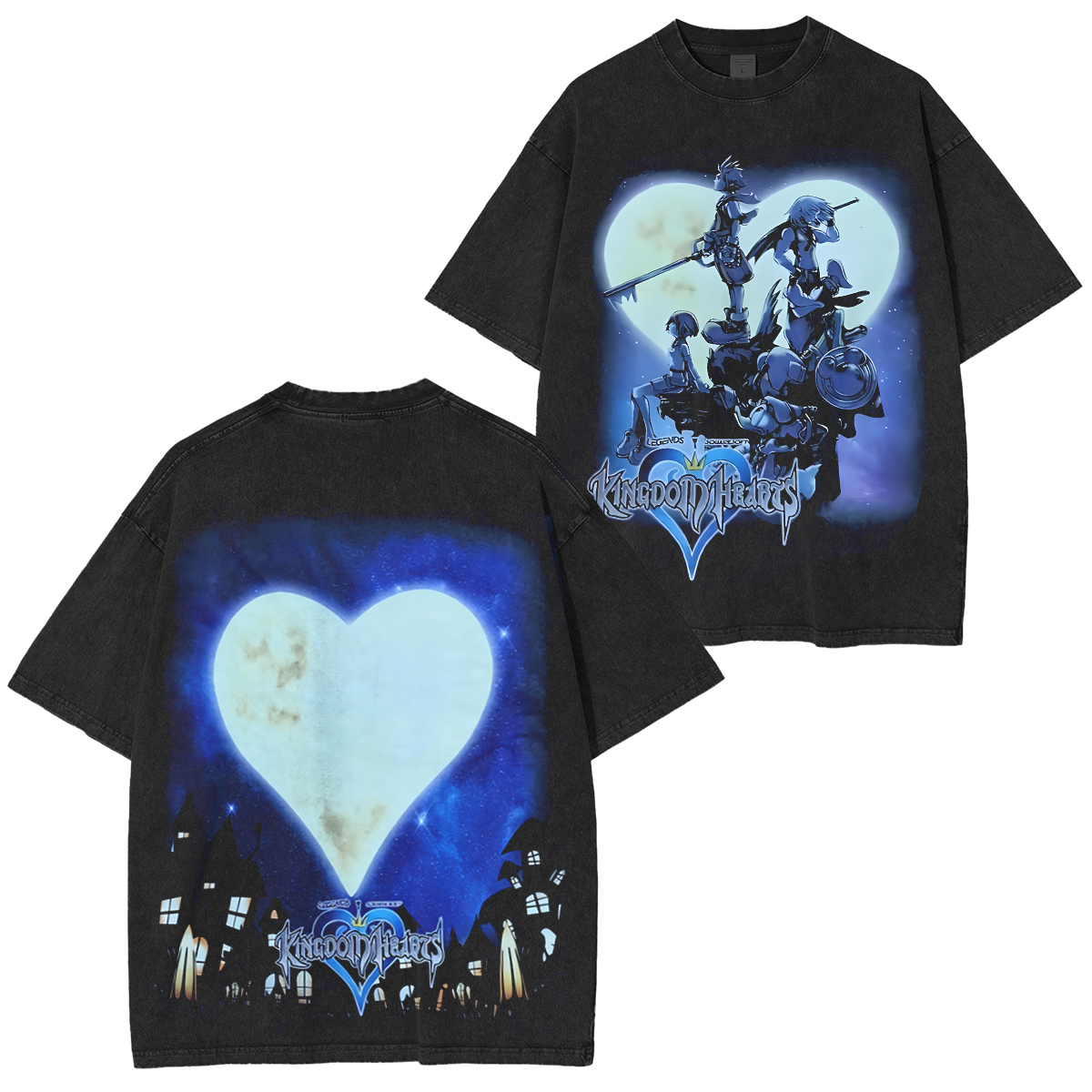 Kingdom Hearts Washed T-Shirt