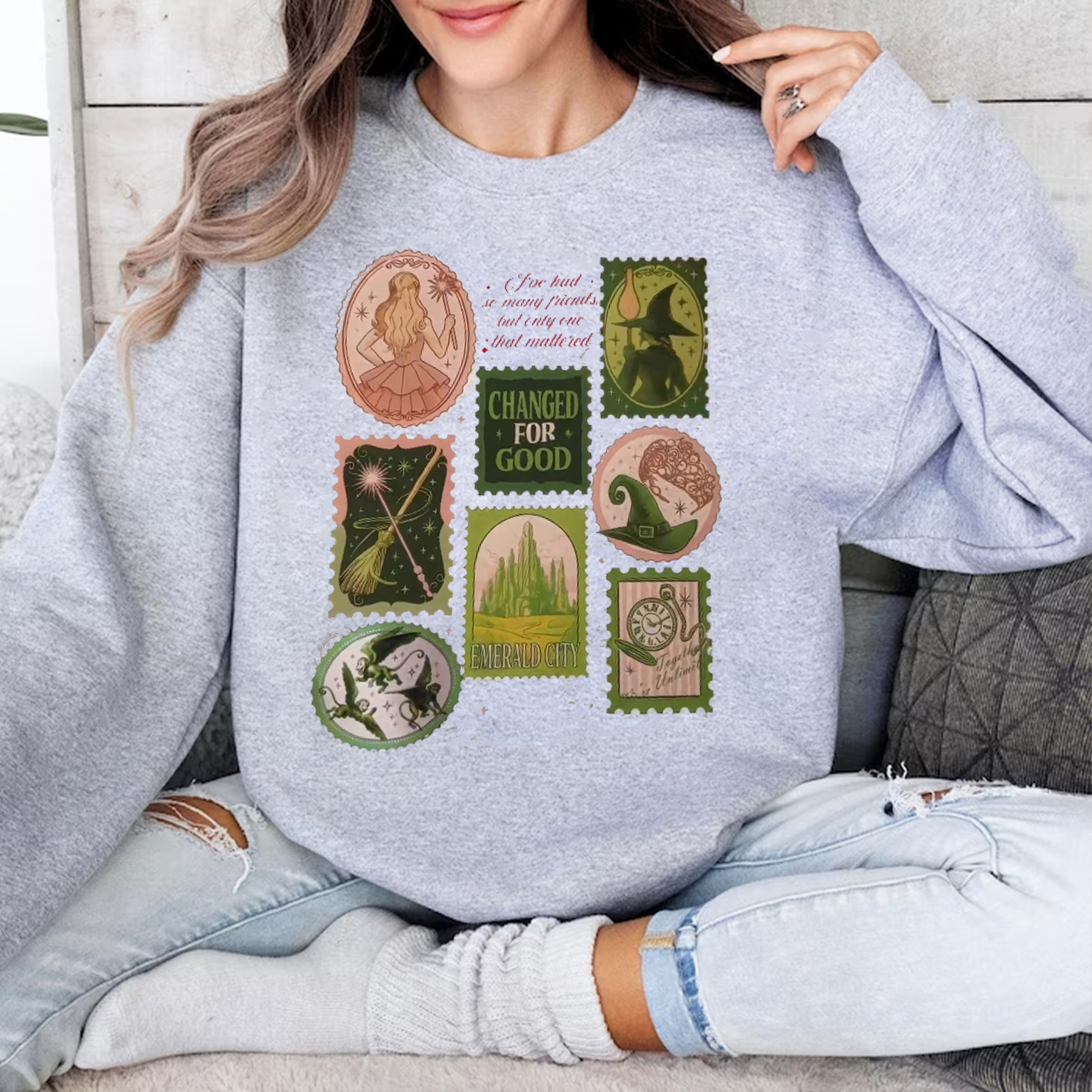 The Wizard of Oz Unisex Crewneck Sweatshirt