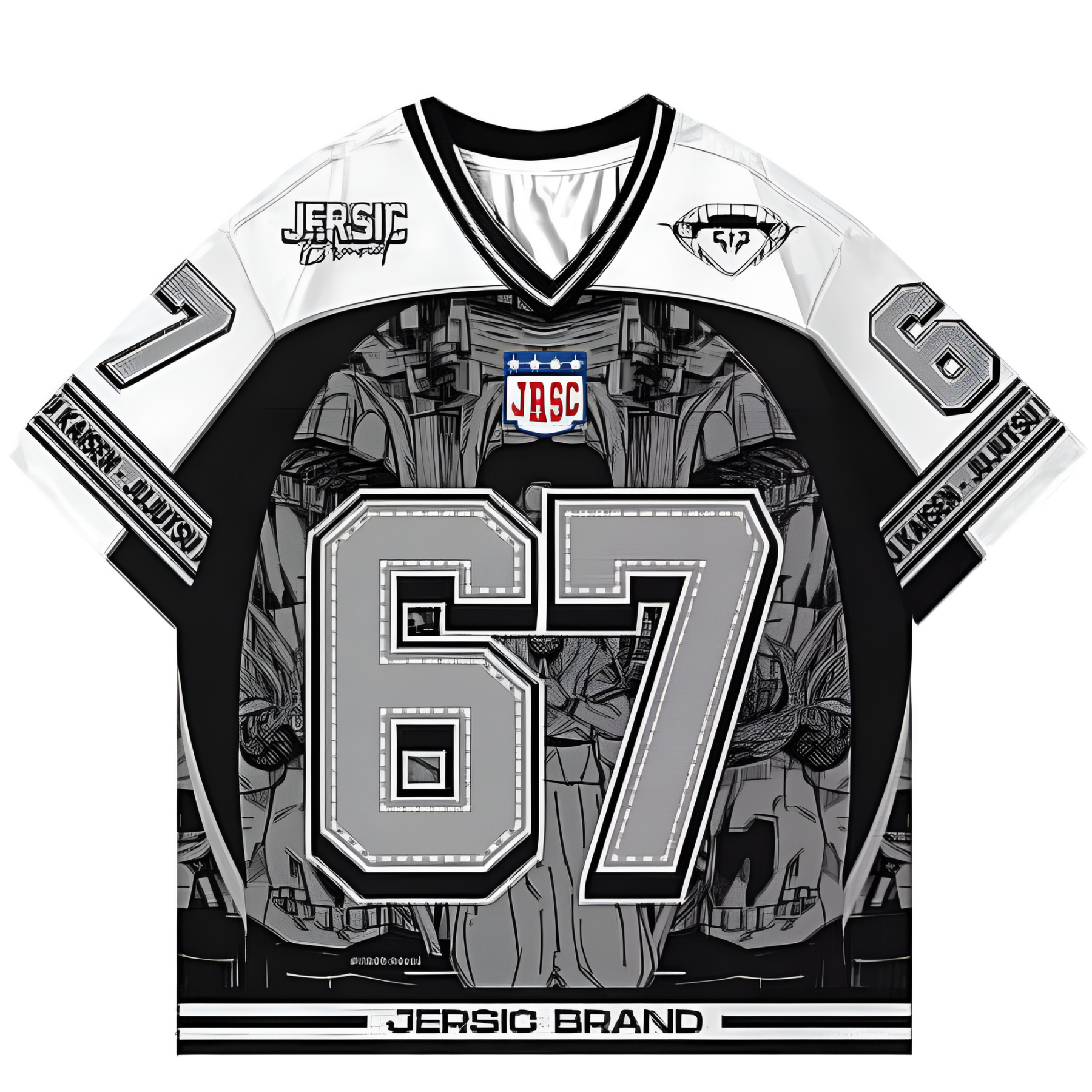 Ryomen Sukuna Anime Jersey Unisex Anime Inspired Vintage T-Shirt