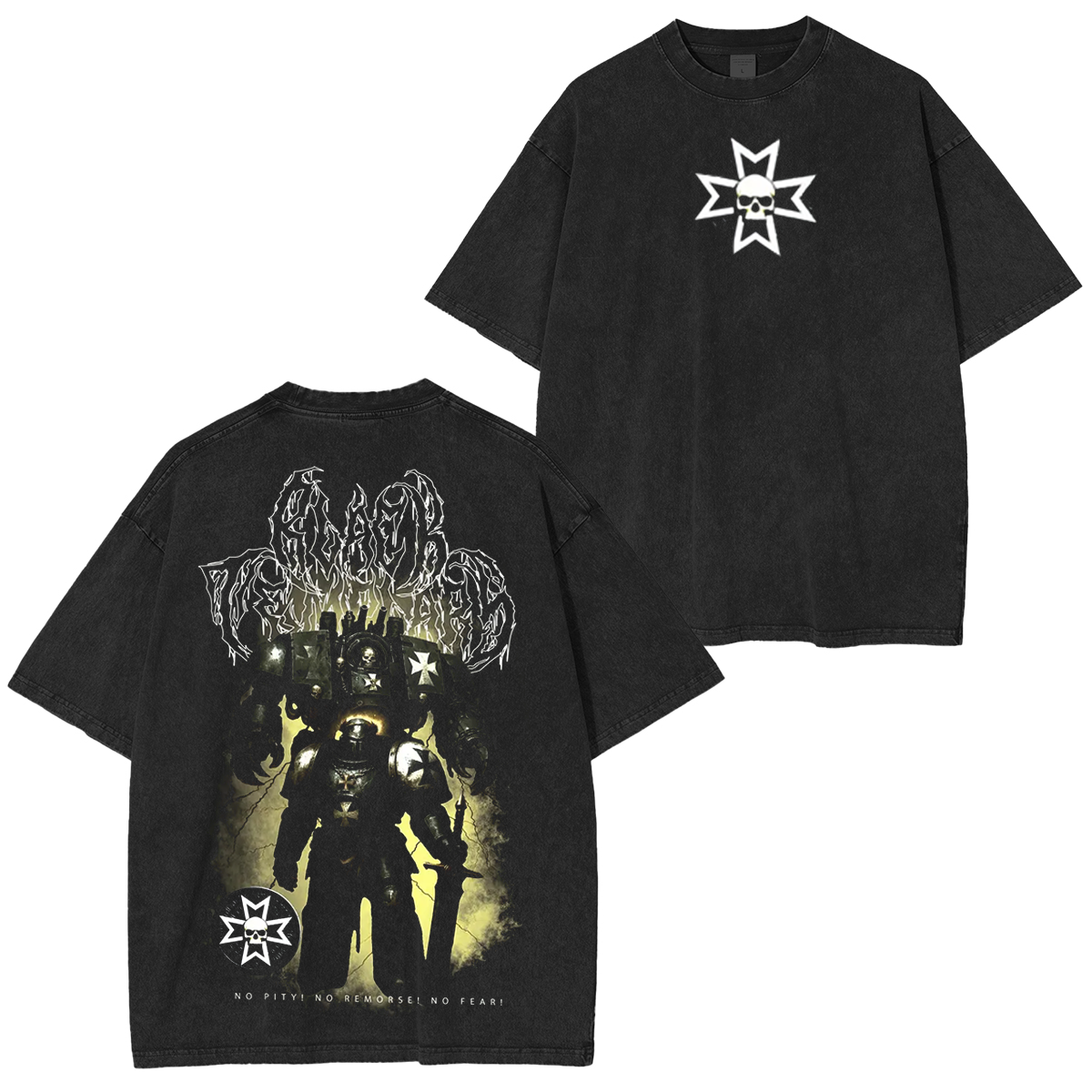 Space Marine Black Templar Metal T-Shirt/Crewneck/Hoodie
