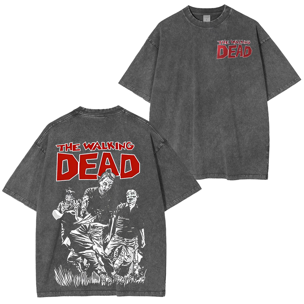 The Walking Dead Vintage Washed T-shirt/Crewneck/Hoodie